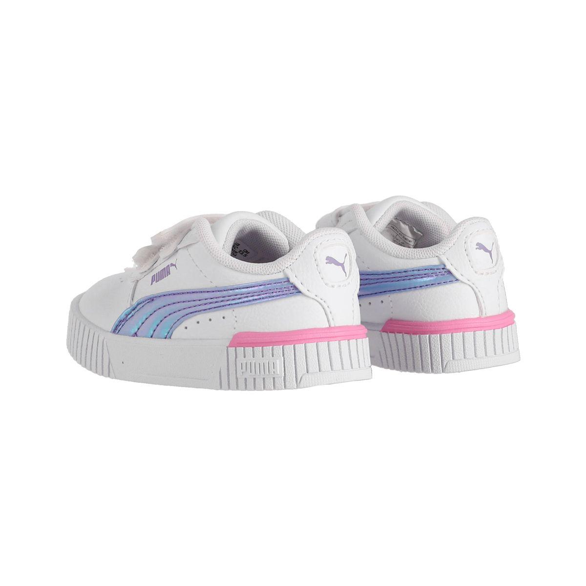 Zapatilla Puma Carina 2.0 Bouncy Sky Baby Blanca/Multicolor-3