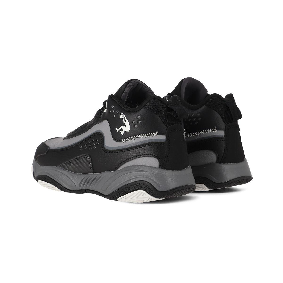 Zapatillas Básquetbol SHAQ Hombre Shaqocity Negras/Grises-3