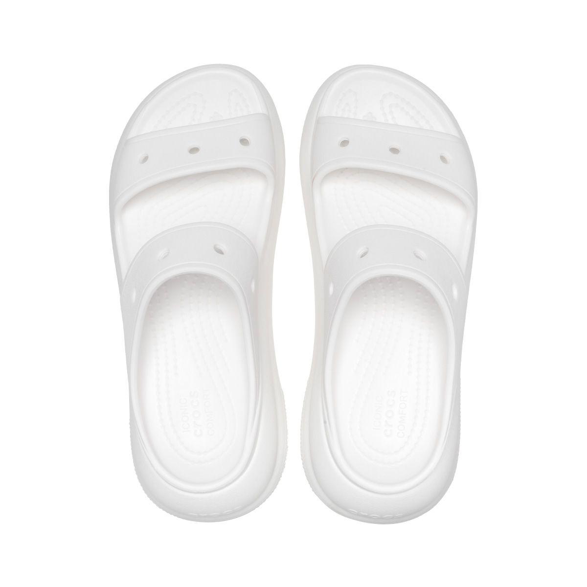 Sandalia Crocs Classic Crush Mujer White-5