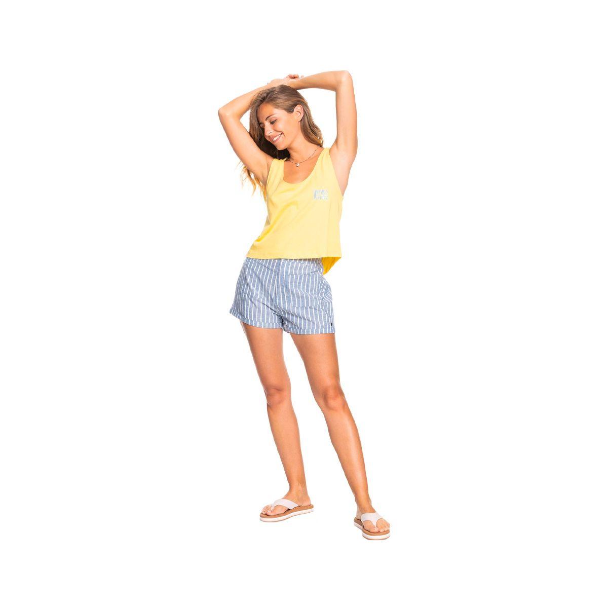Short Roxy Better Chance Straight Fit Bijou Mujer Azul-2