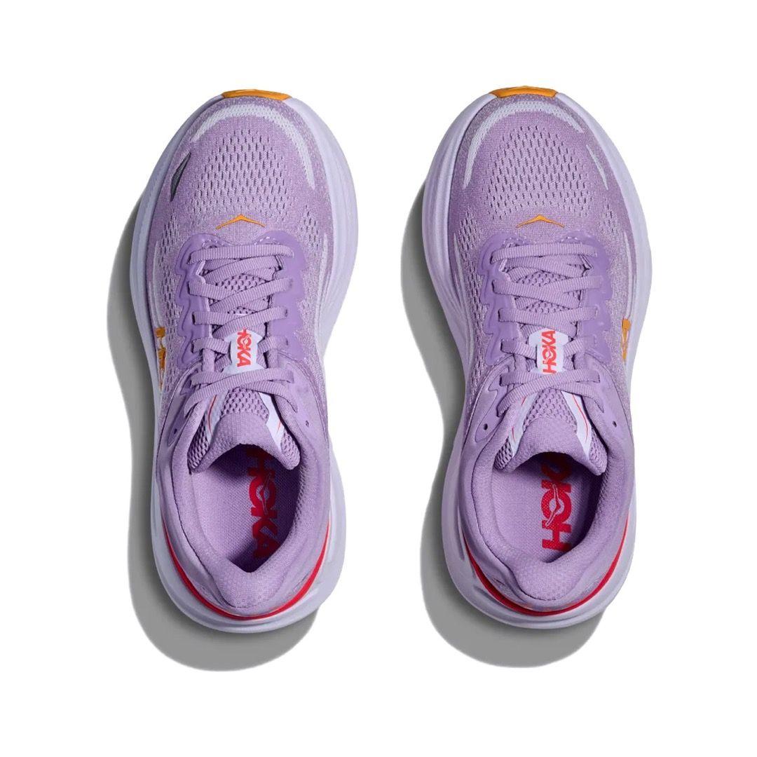Zapatillas Hoka Bondi 9 Mujer Aster Flower/Starligt Glow-1