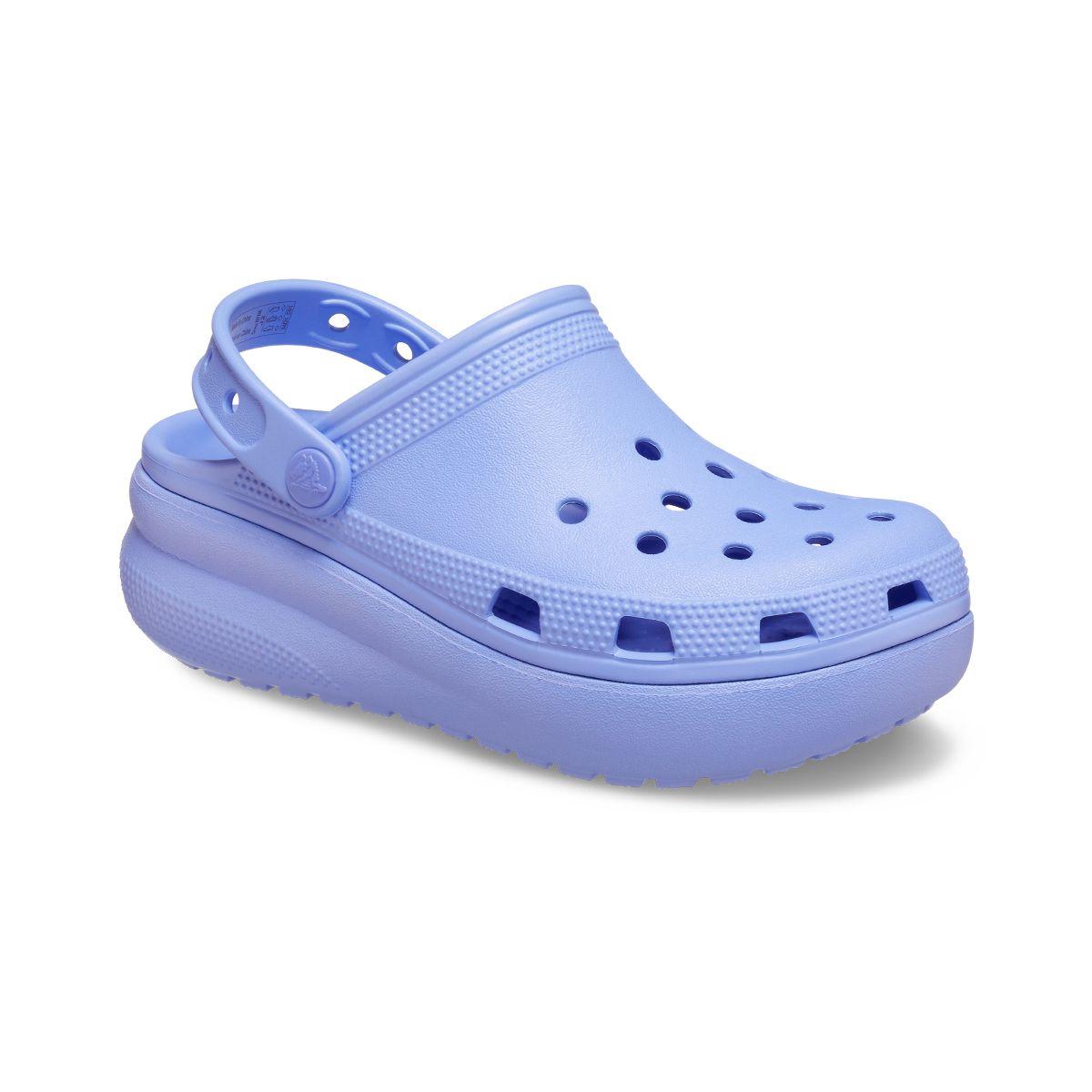 Zueco Crocs Classic Cutie Crush Niña Digital Violet-0