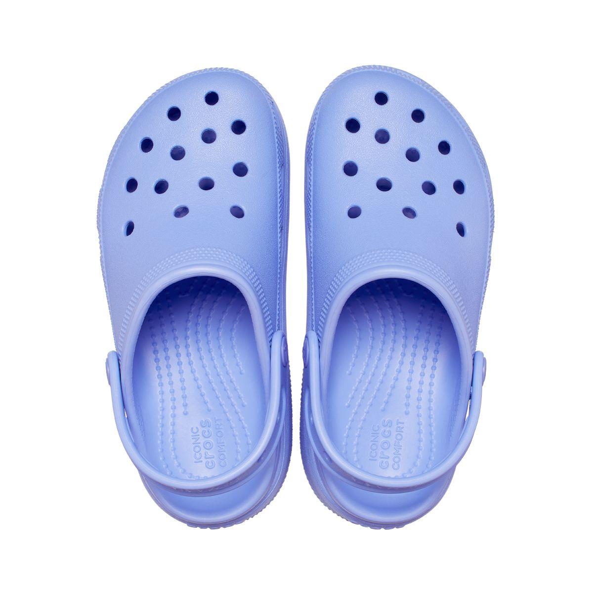 Zueco Crocs Classic Cutie Crush Niña Digital Violet-5