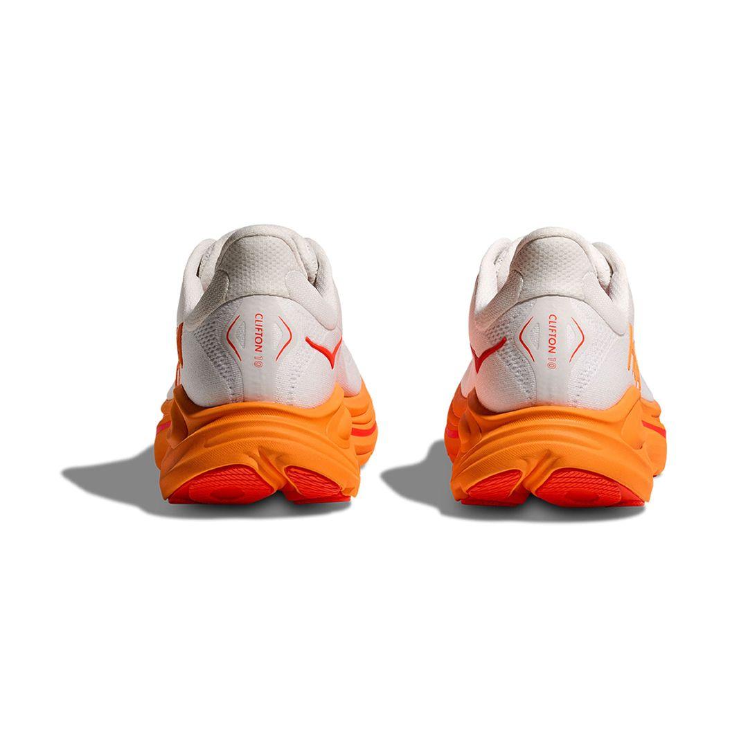 Zapatillas Hoka Clifton 10 Mujer Frost/Orange Zest-4