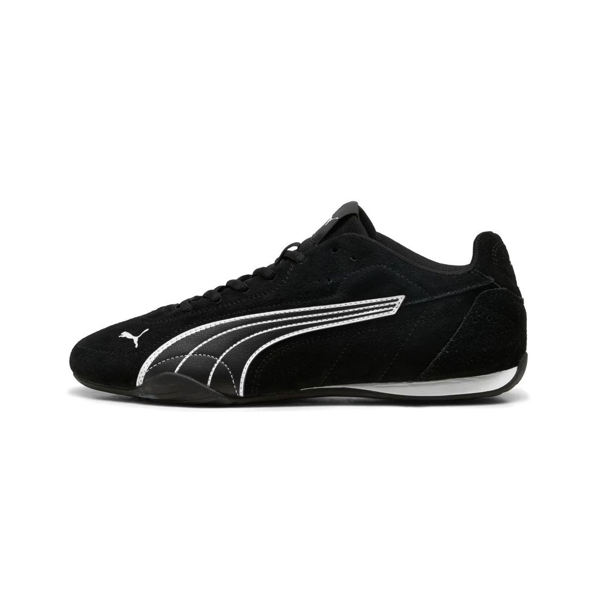 Zapatillas Hombre Catch Puma Negras/Blancas-2