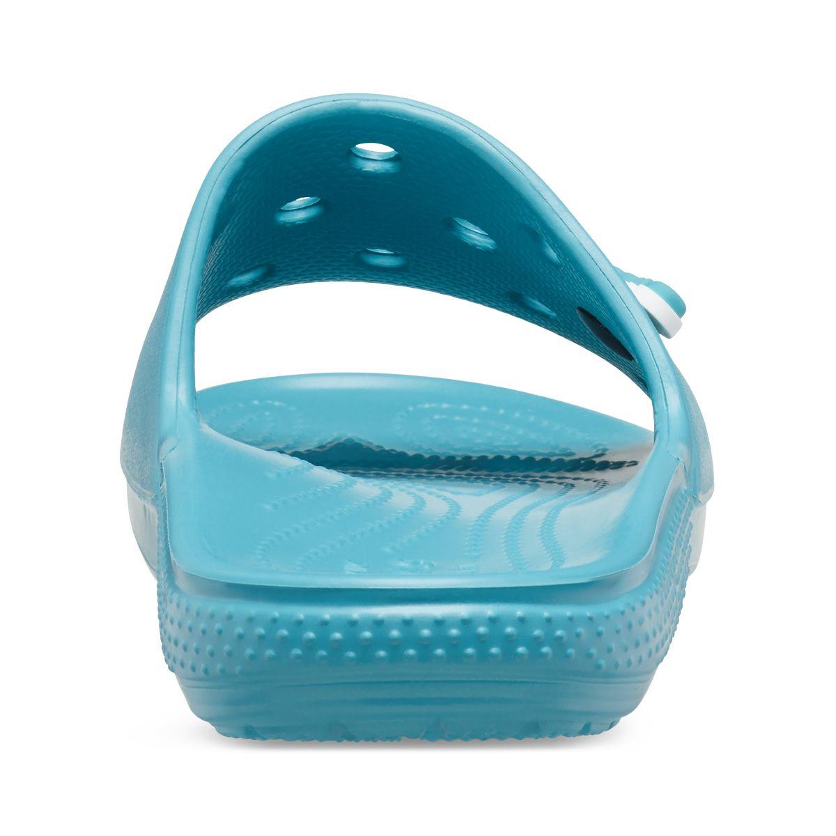 Sandalia Crocs Classic Unisex Turquoise Tonic-4
