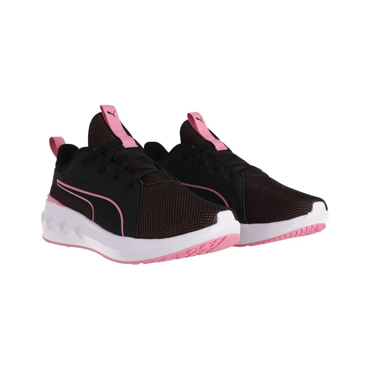 Zapatilla Puma Softride Carson Mujer Negras/Blancas-2
