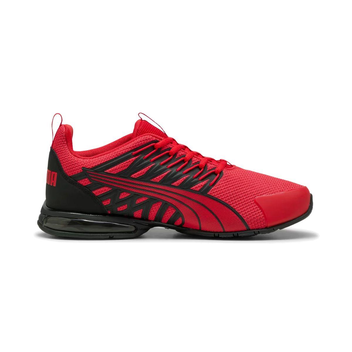 Zapatillas Hombre Voltaic Evo Puma Negras/Grises/Rojas-1