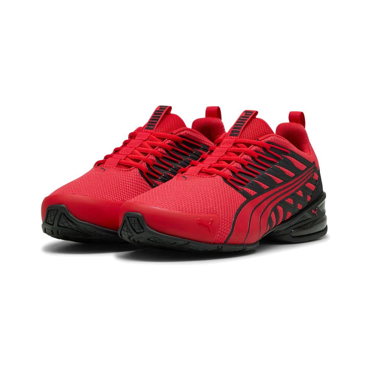 Zapatillas Hombre Voltaic Evo Puma Negras/Grises/Rojas-2