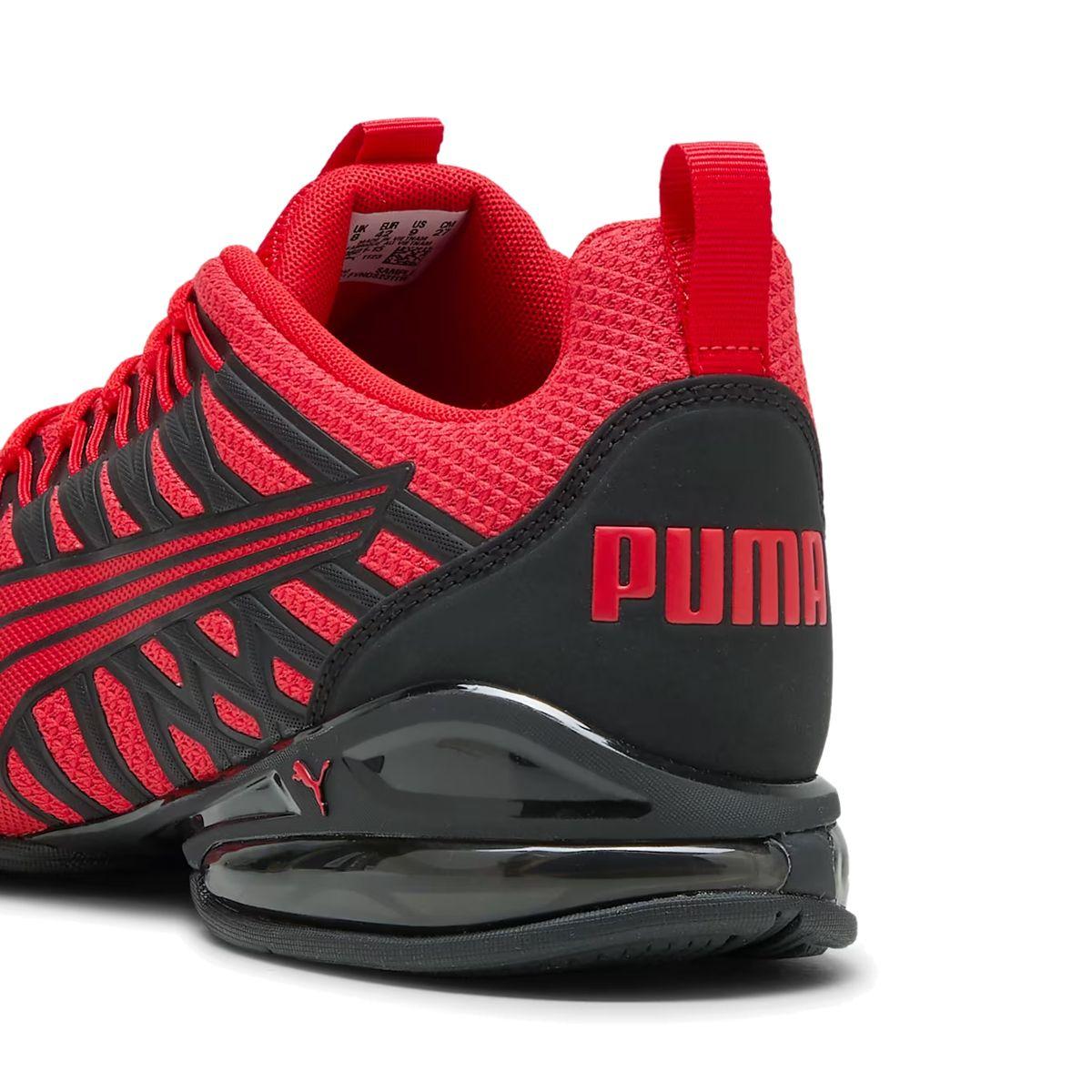 Zapatillas Hombre Voltaic Evo Puma Negras/Grises/Rojas-3