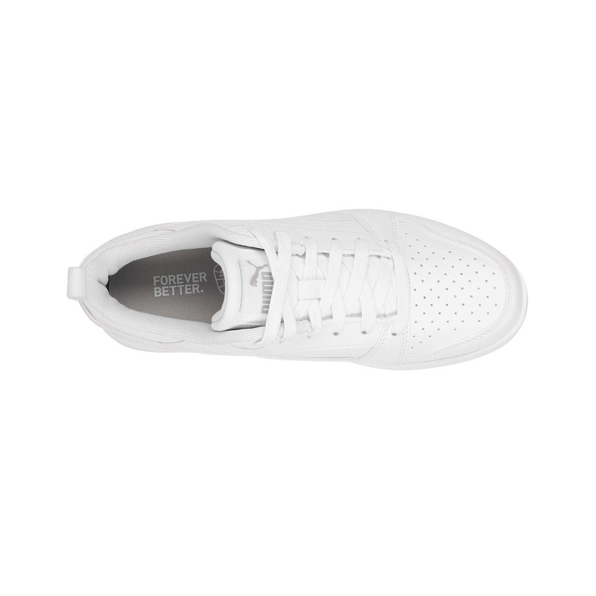 Zapatilla Puma Rebound V6 Lo Joven Blanco-4