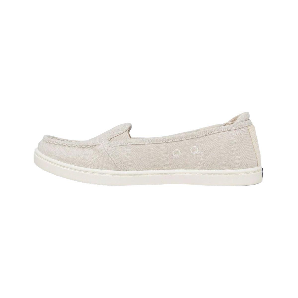 Zapatilla Roxy Minnow Slip Mujer Beige-1