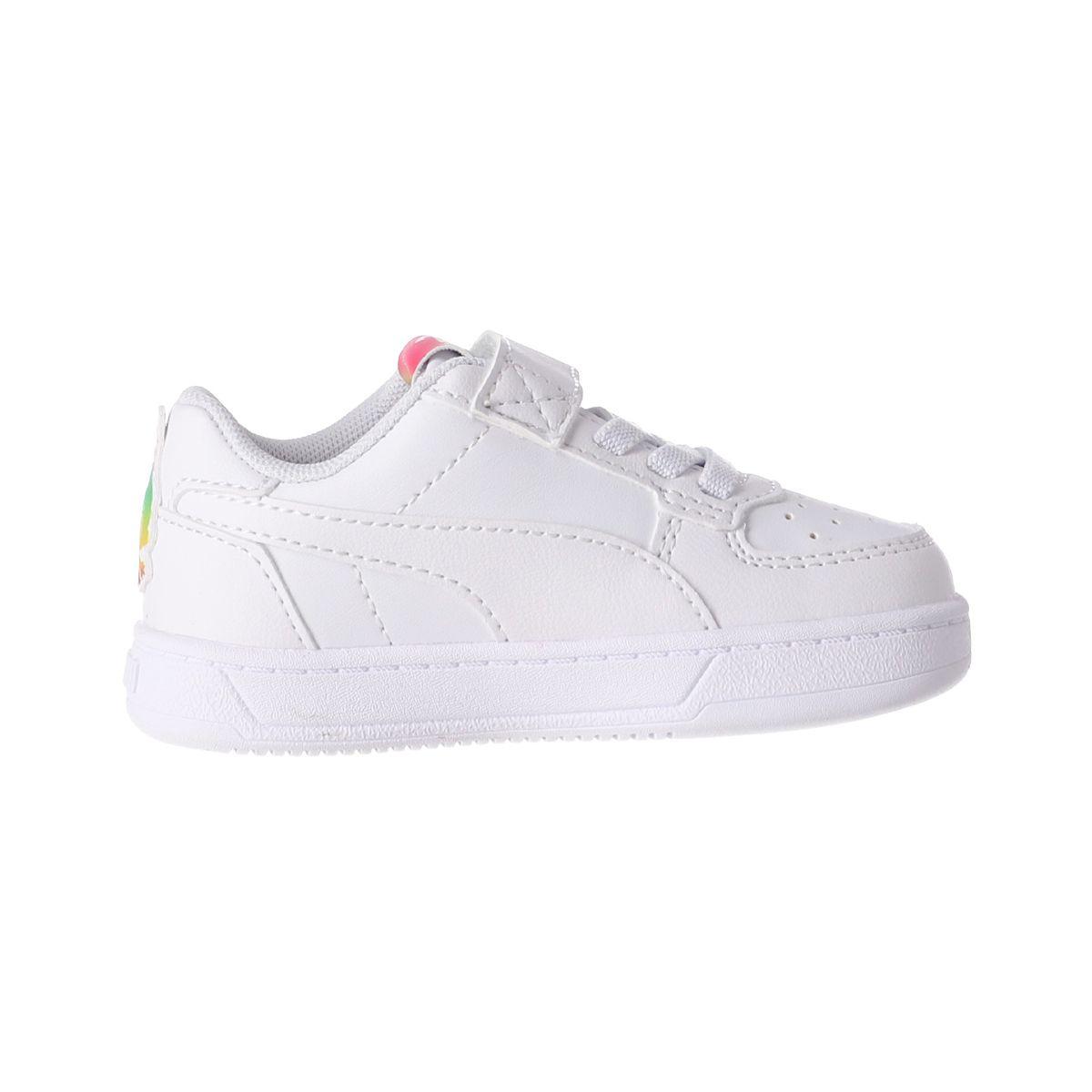 Zapatilla Puma x Trolls Caven 2.0 Niños TD Blanca/Multicolor-1