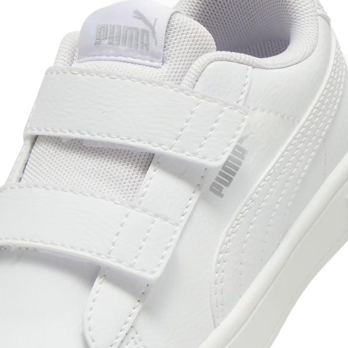 Zapatillas Urbanas Niños Rickie Classic V Puma Blancas-5