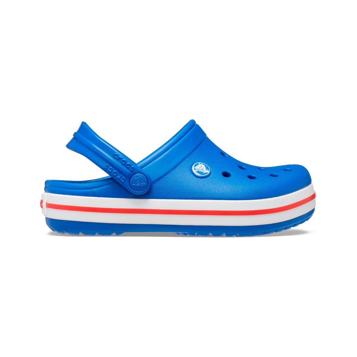 Zueco Crocs Crocband Niños TD Blue-1