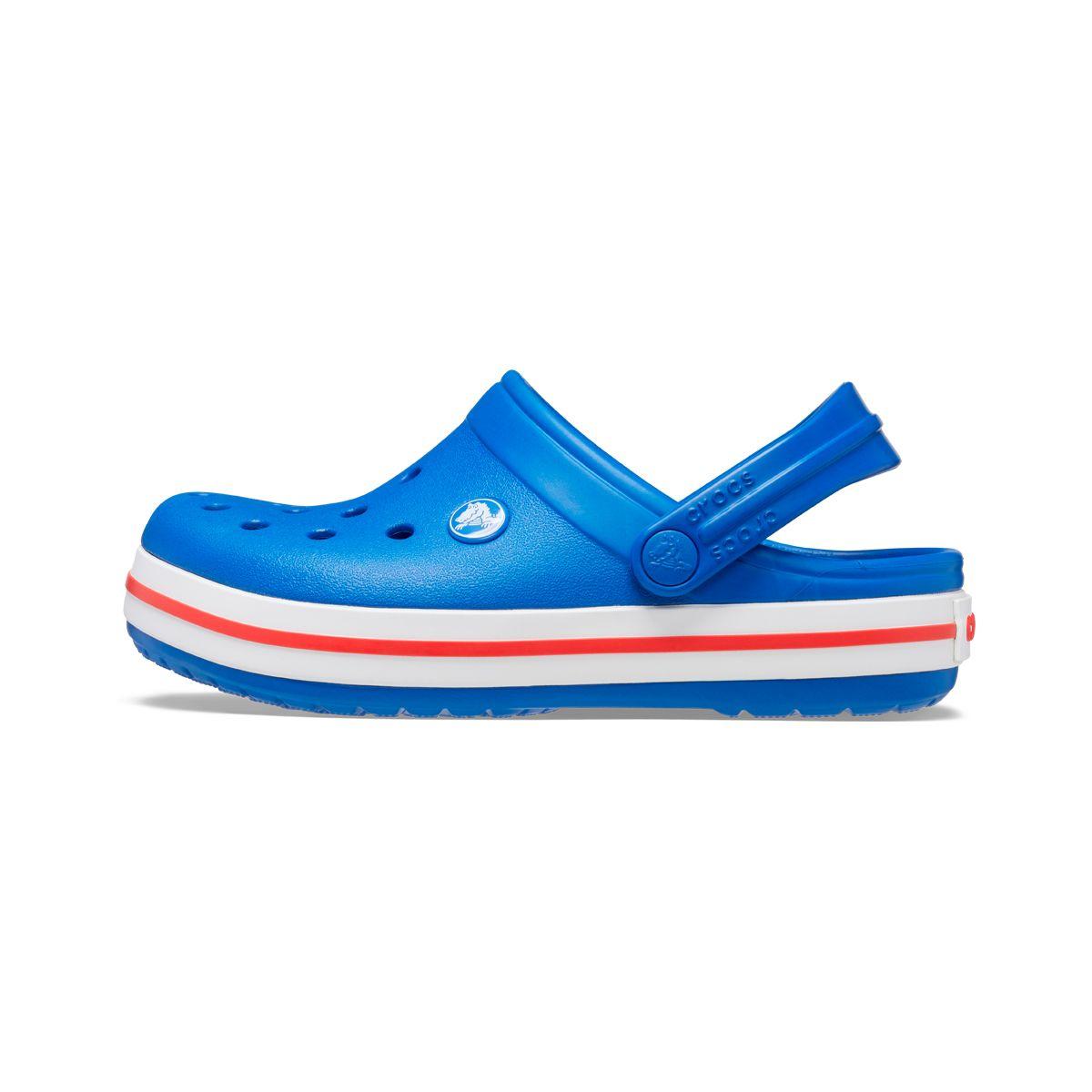 Zueco Crocs Crocband Niños TD Blue-2