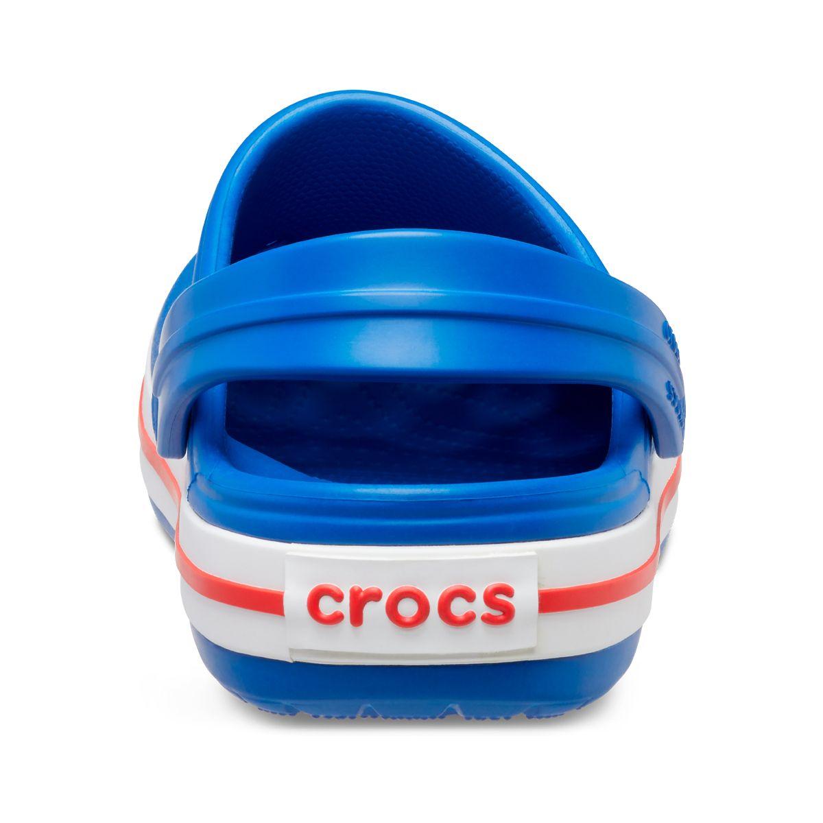 Zueco Crocs Crocband Niños TD Blue-4
