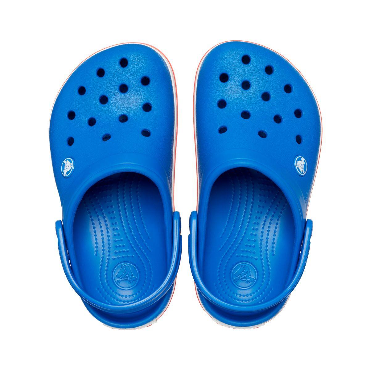 Zueco Crocs Crocband Niños TD Blue-5