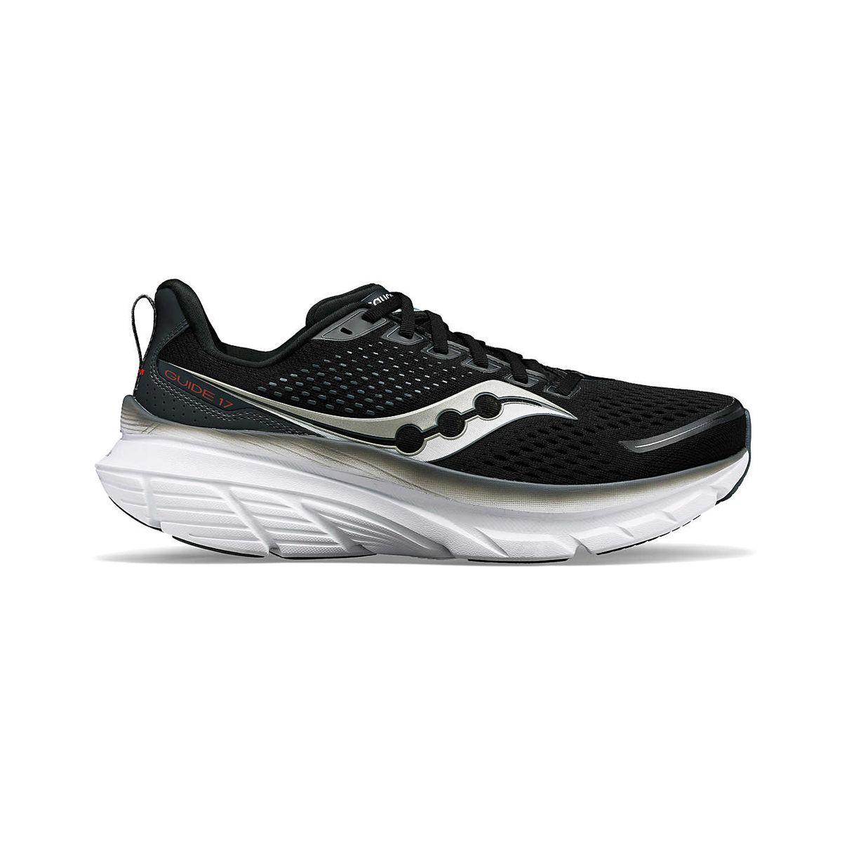 Zapatilla Saucony Guide 17 Hombre Black/Shadow-1
