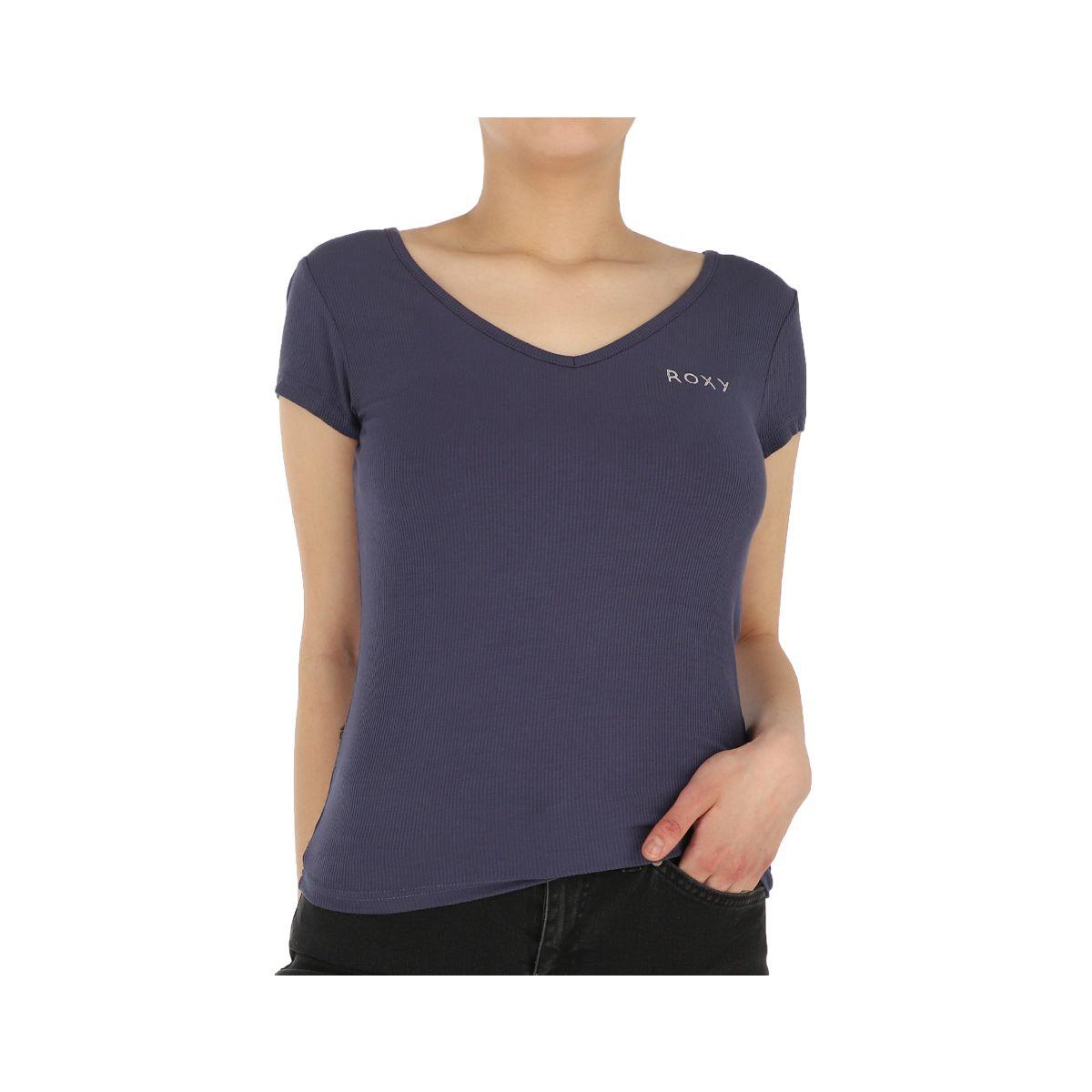 Polera Roxy Tropic Time A Mujer Mood Indigo-0