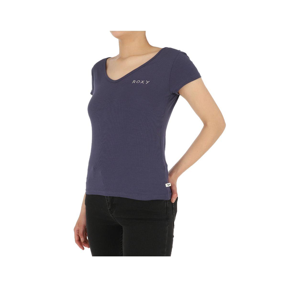 Polera Roxy Tropic Time A Mujer Mood Indigo-1