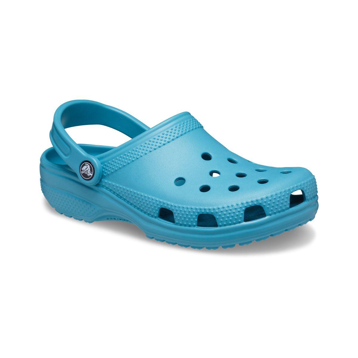 Zueco Crocs Classic Unisex Turquoise Tonic-0