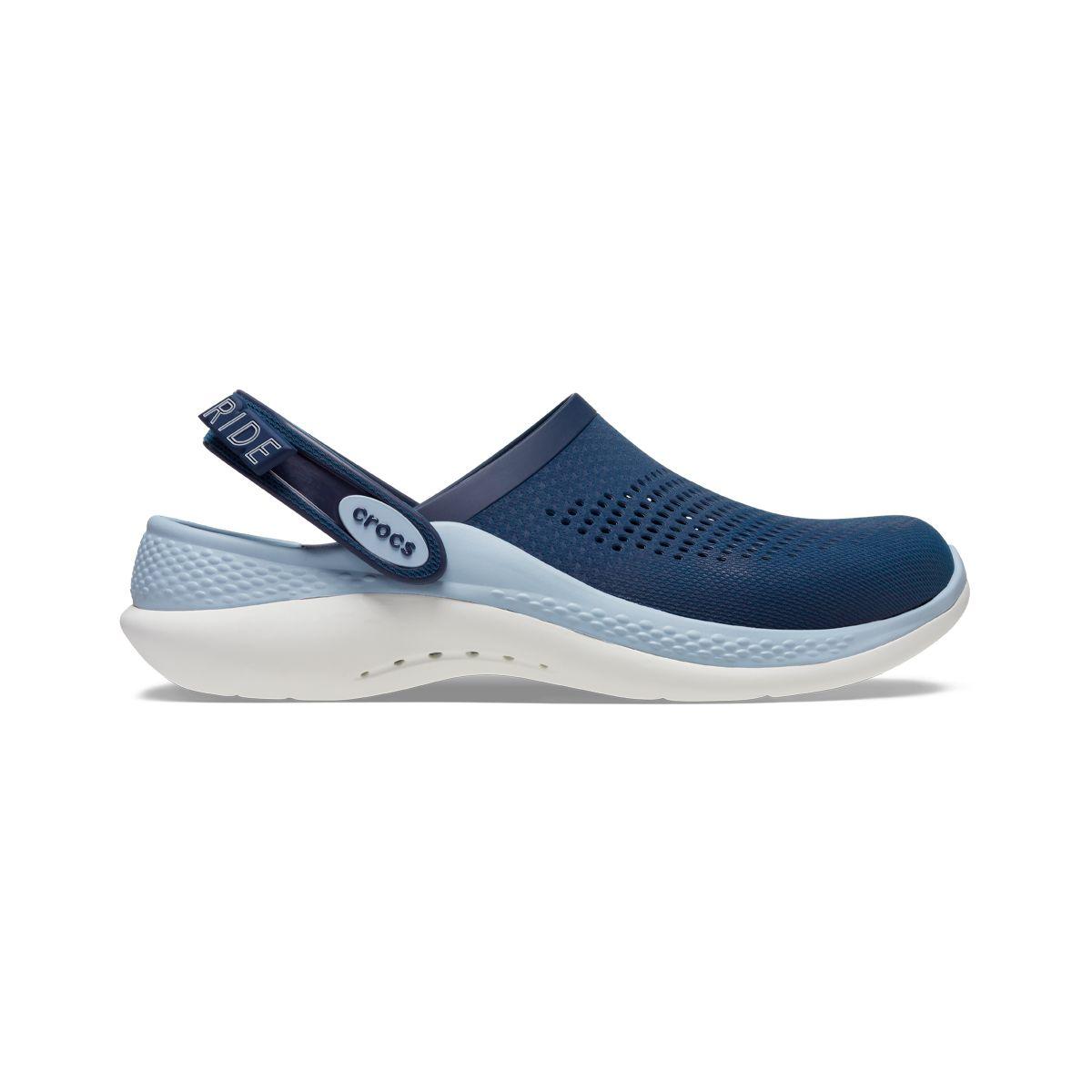 Zueco Crocs LiteRide 360 Unisex Navy/Blue Grey-1