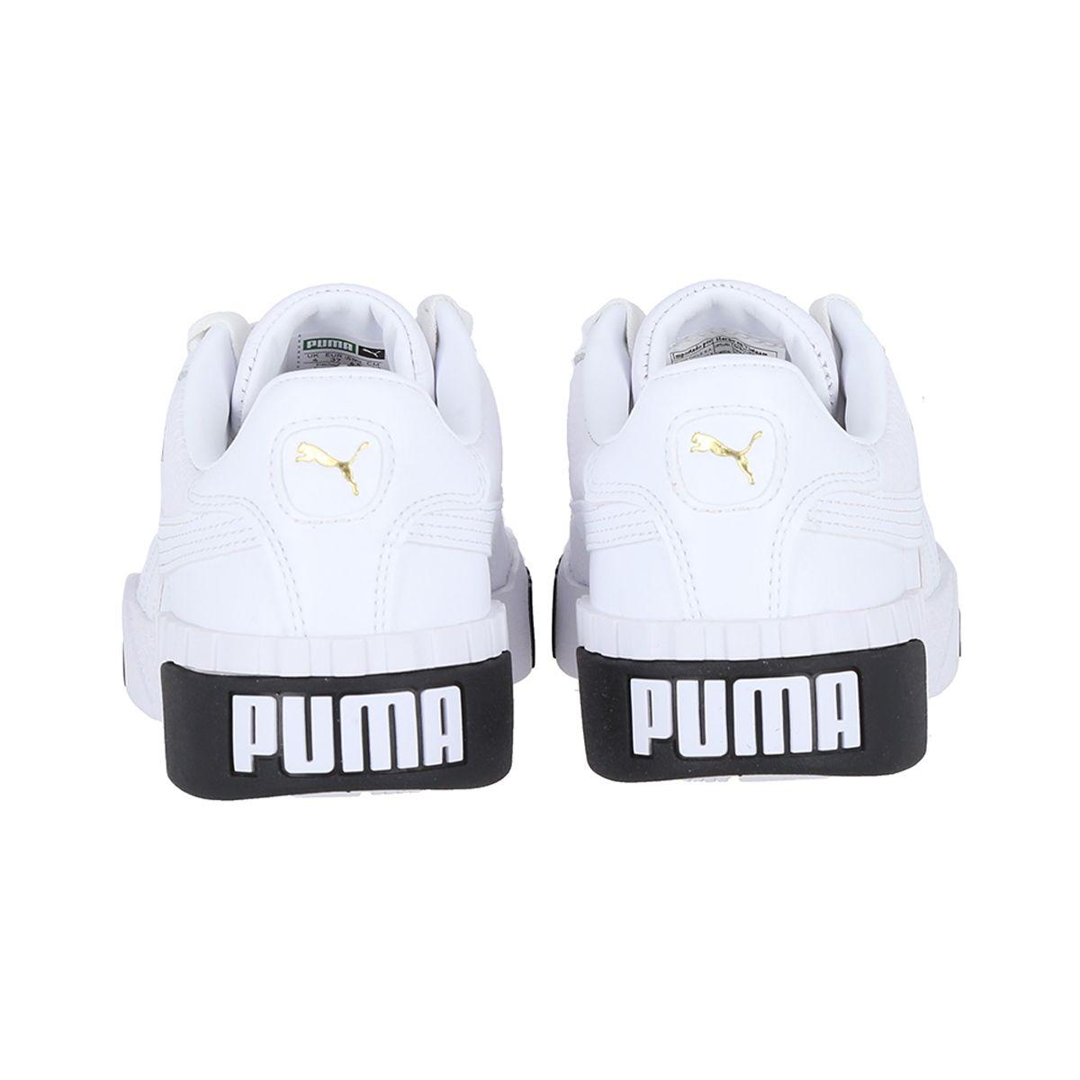 Zapatilla Puma Mujer Cali Blanco/Negro-3