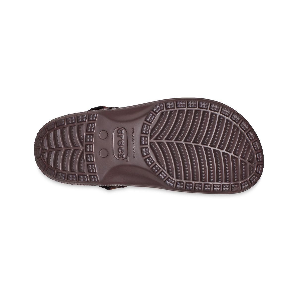 Zueco Hombre  Crocs Yukon Vista II Literide Café-3