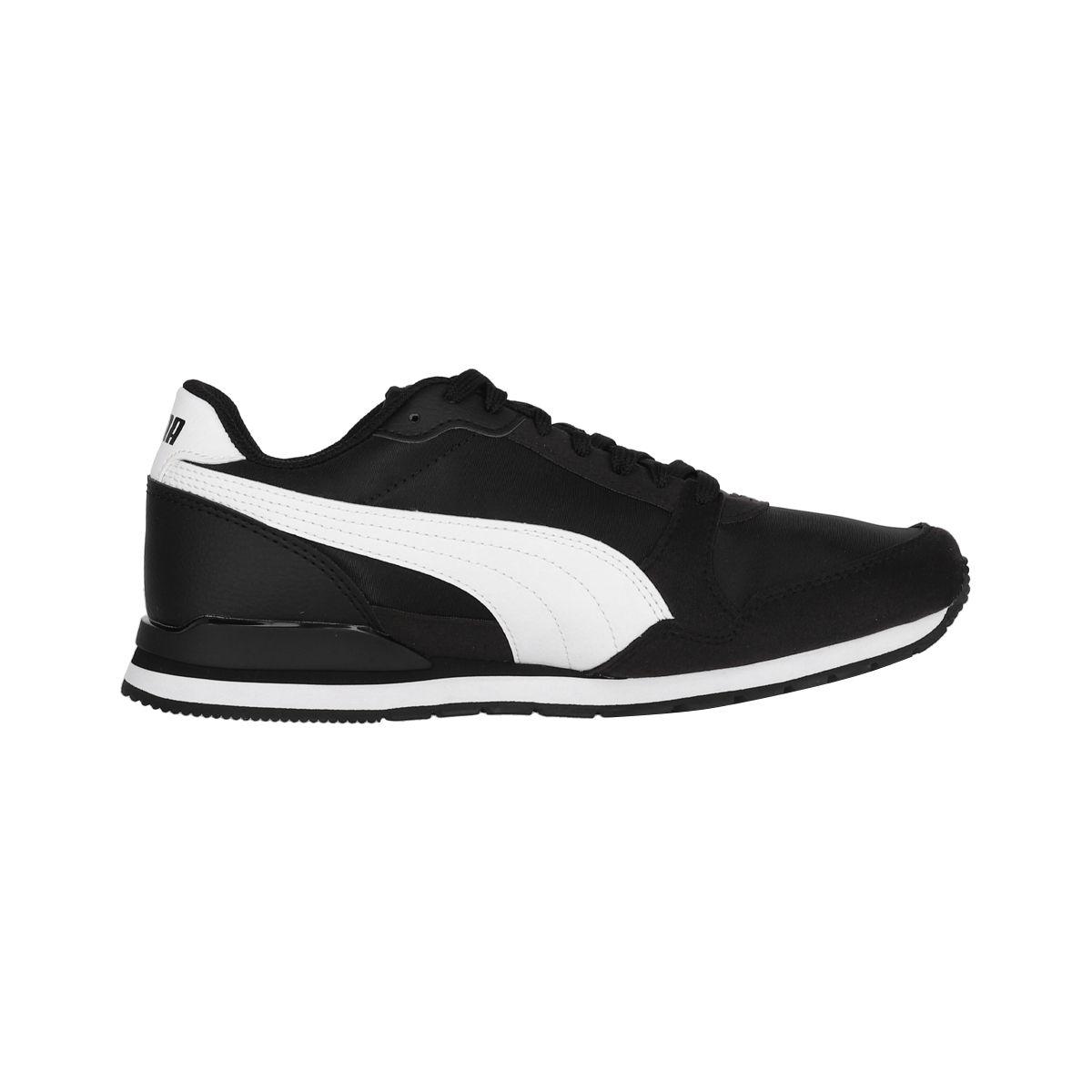 Zapatilla Puma ST Runner v3 NL Flat Hombre Black/White-1