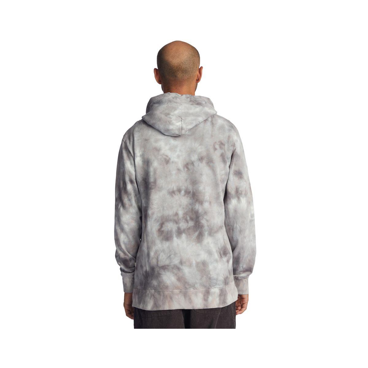 Polerón Quiksilver Natural Cloudy Tie-Dye Hombre Iron Gate-2