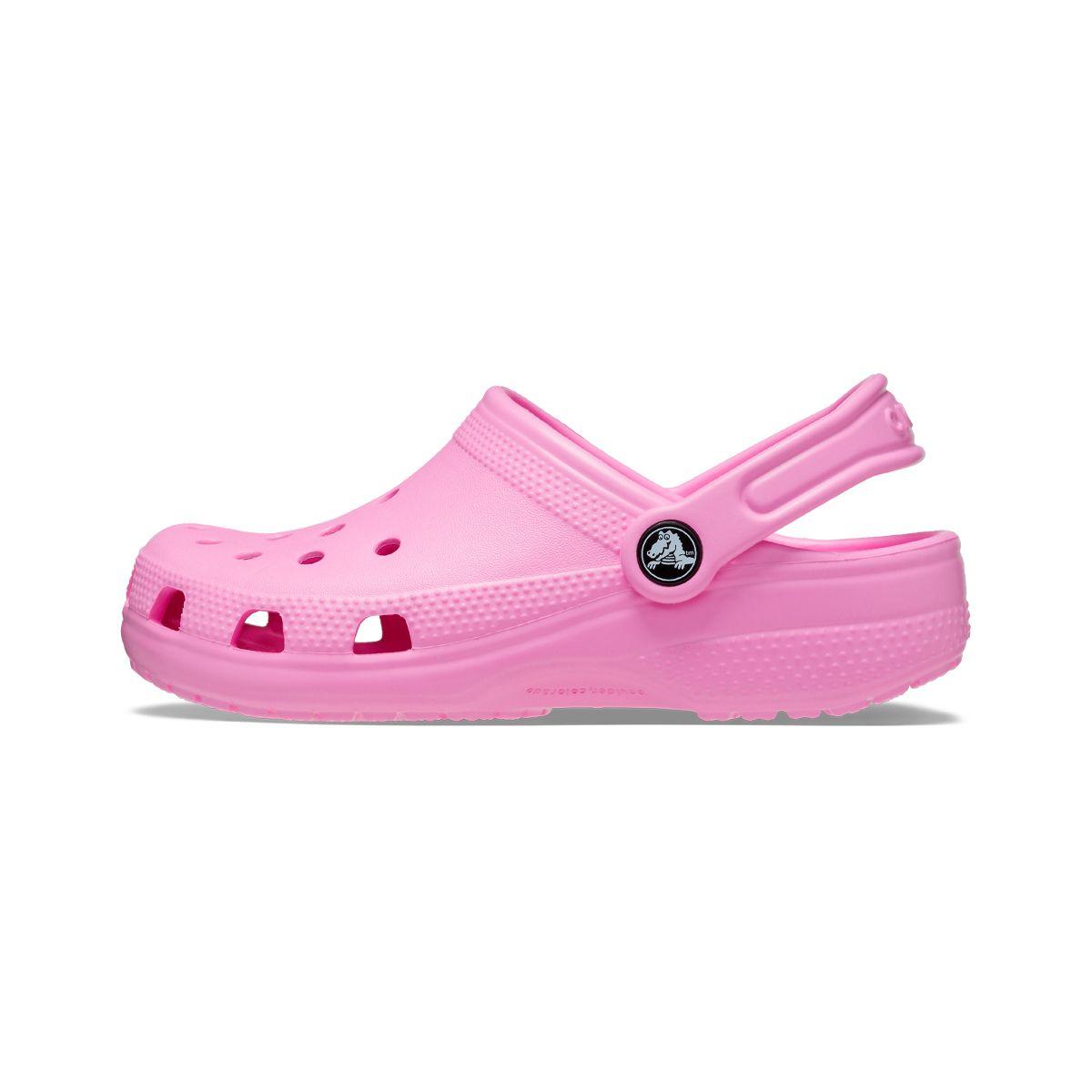Zueco Crocs Classic Niña Taffy Pink-2