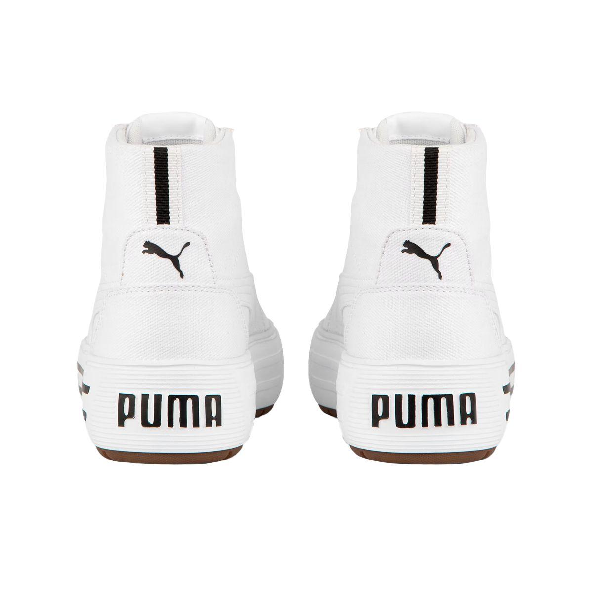 Zapatillas Urbanas Puma Kaia 2.0 Mid AO CV Mujer Blancas-3