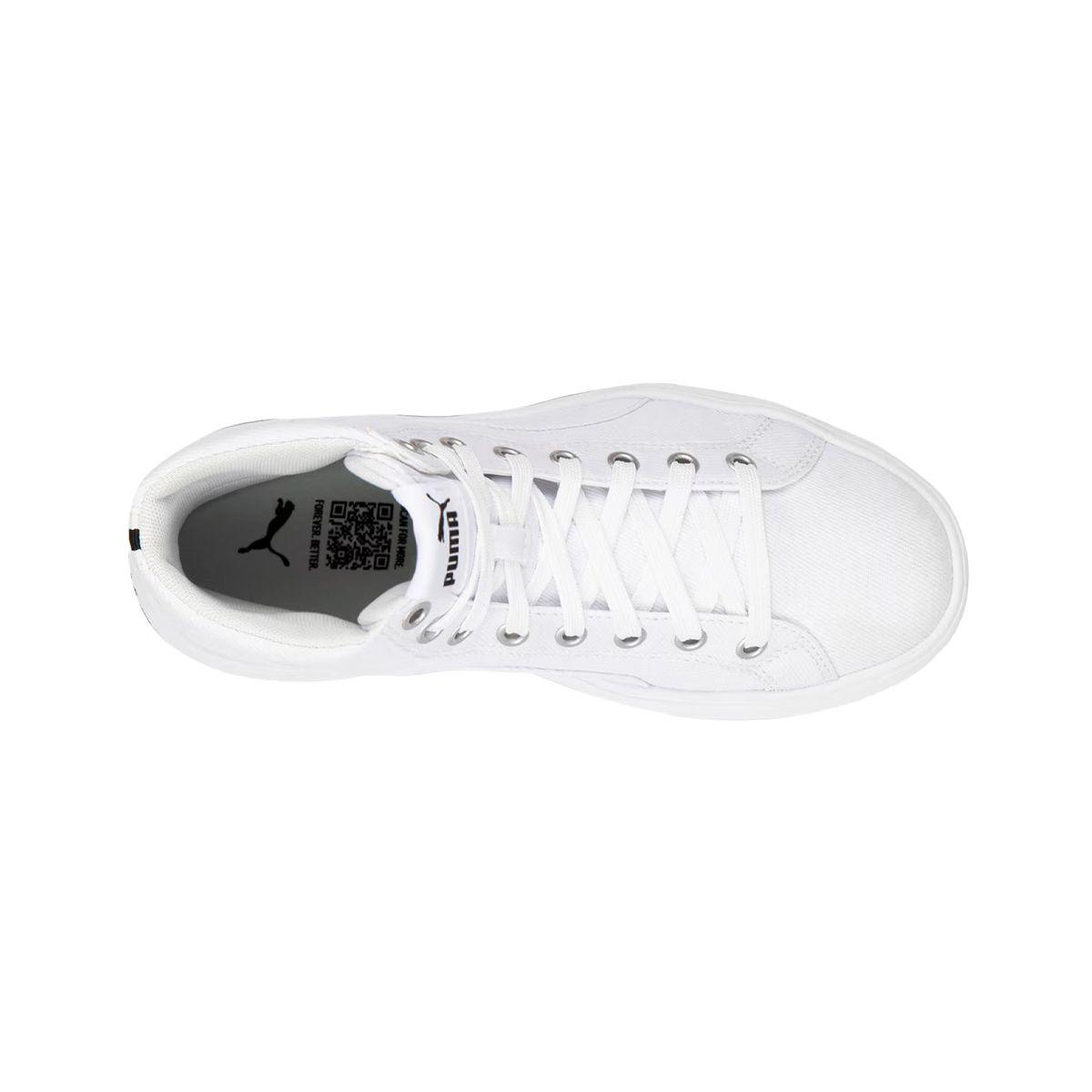 Zapatillas Urbanas Puma Kaia 2.0 Mid AO CV Mujer Blancas-4