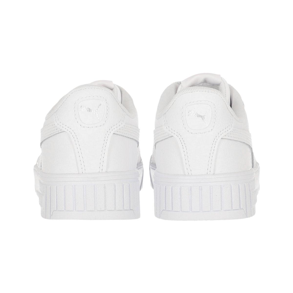 Zapatilla Puma Carina 2.0 Mujer White/Silver-3