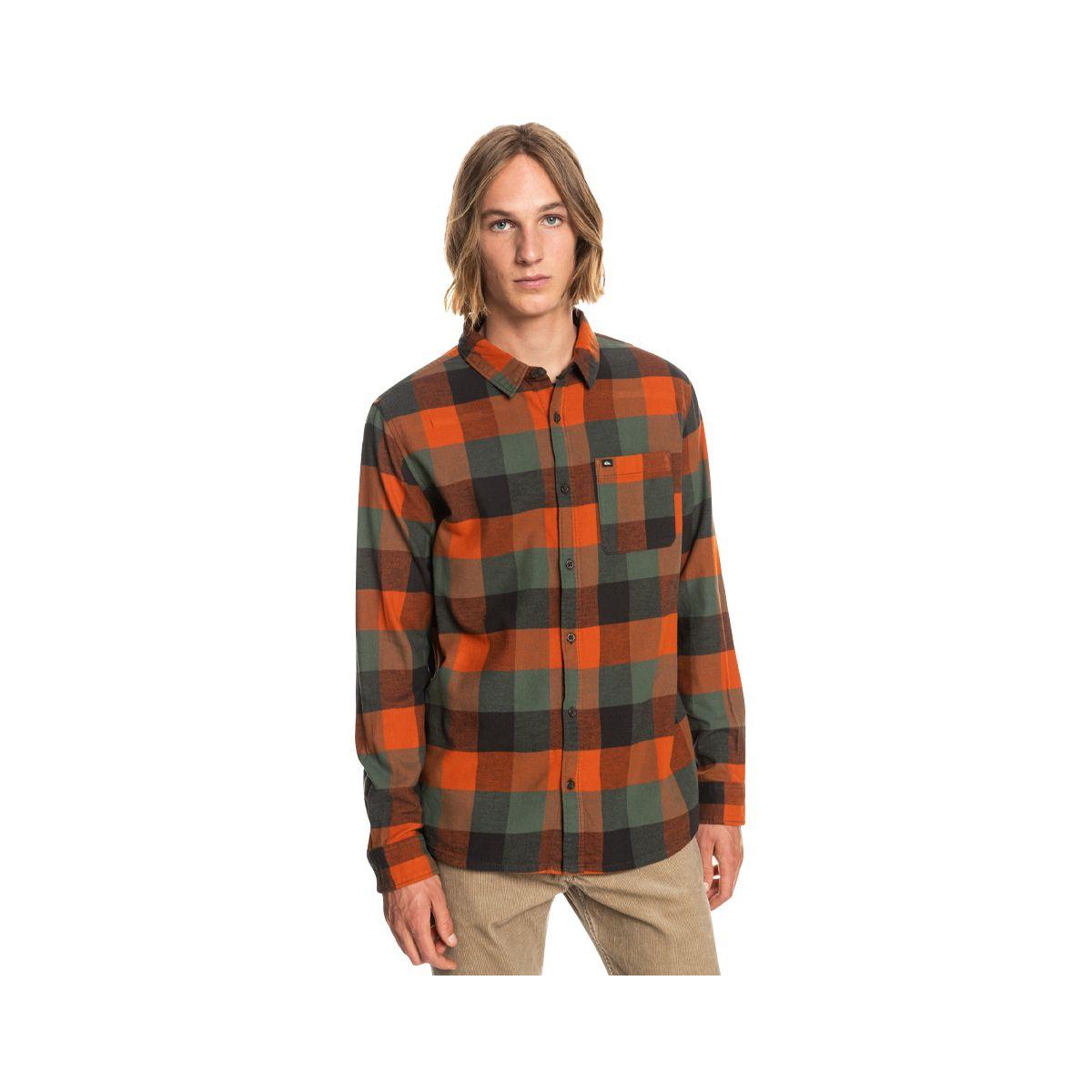Camisa Quiksilver Motherfly Hombre Cinnamon-0