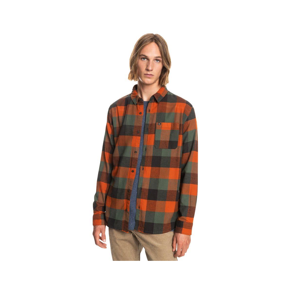 Camisa Quiksilver Motherfly Hombre Cinnamon-1