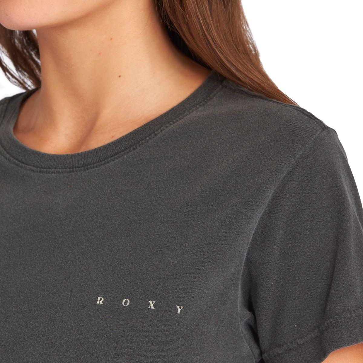 Polera  Roxy Lucky Wave Mujer Gris-3