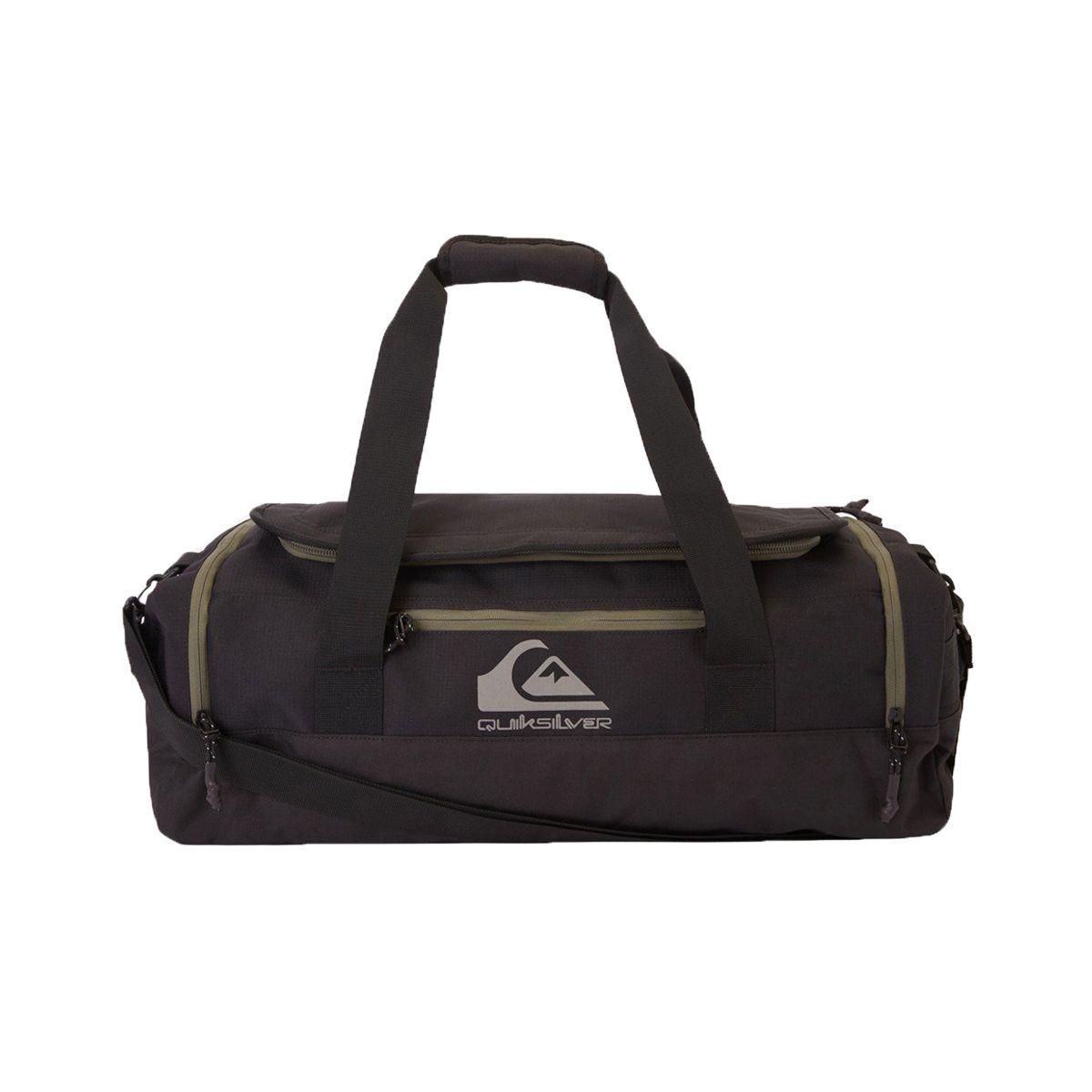 Bolso Quiksilver Shelter Duffle Unisex Black/Thyme-0