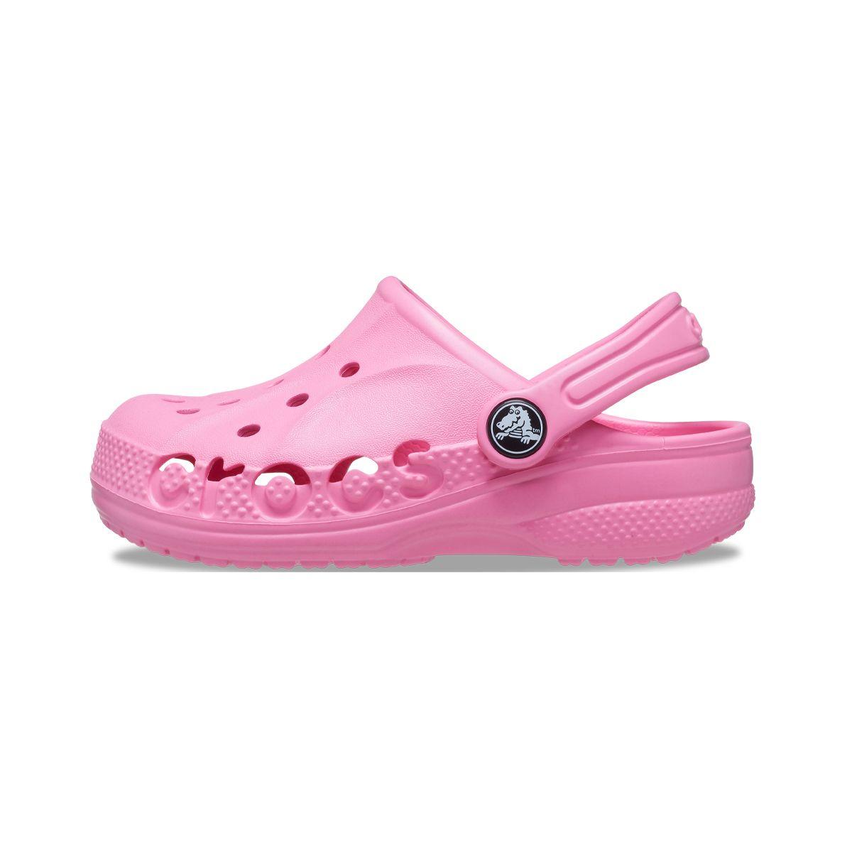 Zueco Crocs Baya Niños TD Pink-2