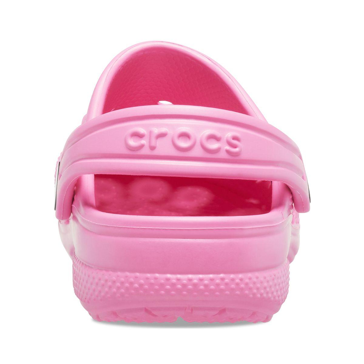 Zueco Crocs Baya Niños TD Pink-4
