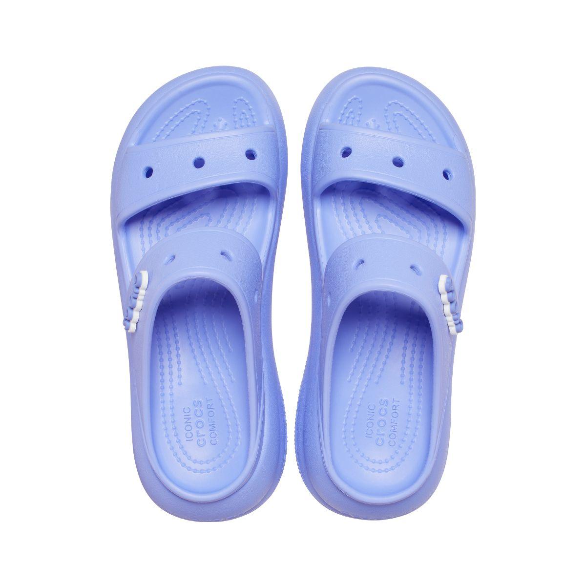 Sandalia Crocs Classic Crush Mujer Digital Violet-4