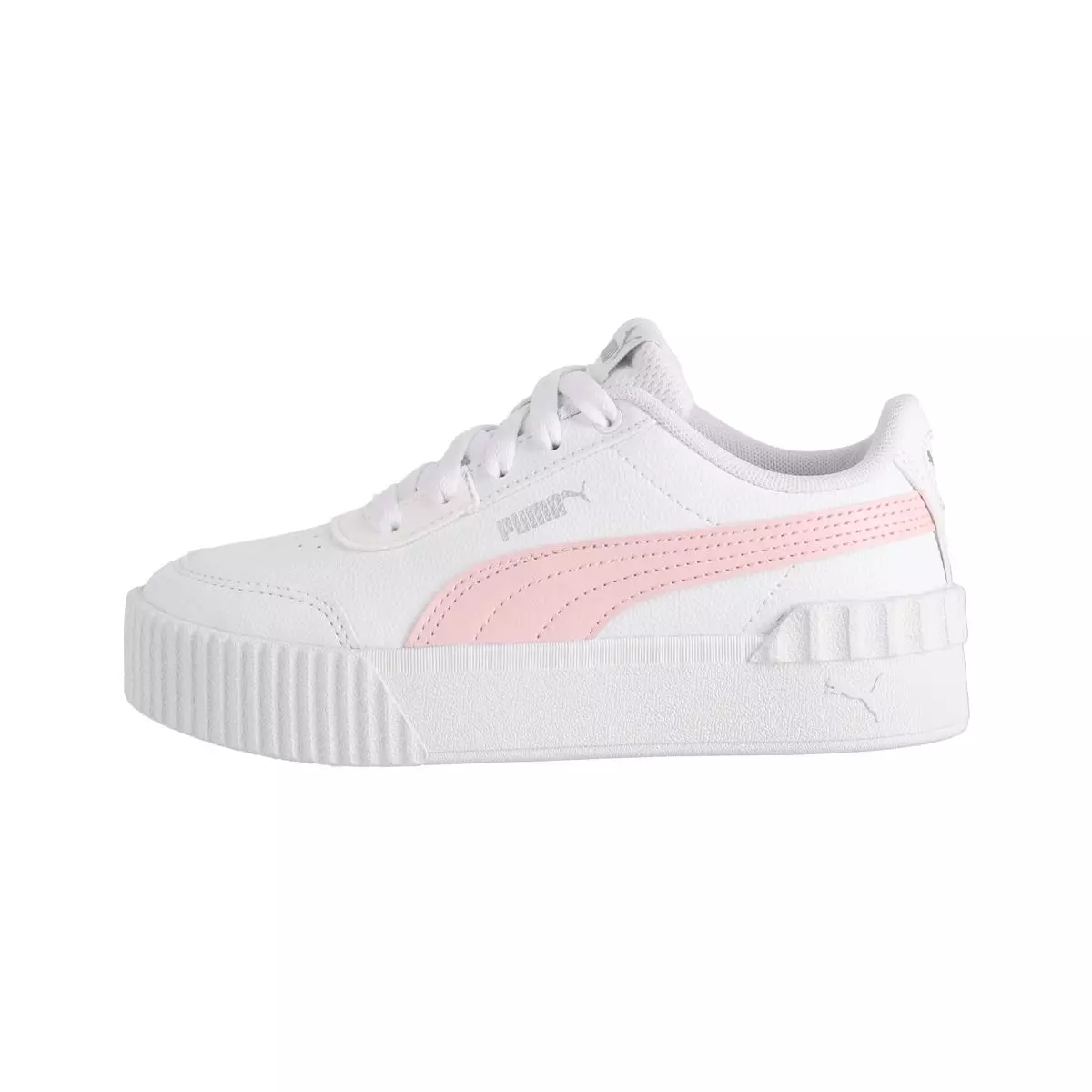 Zapatilla Puma Urbanas Carina Lift Niña Blancas/Rosadas-0