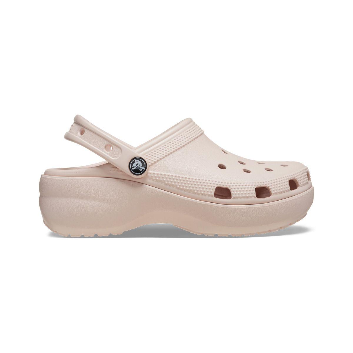 Zueco Crocs Classic Platform Mujer Quartz-1