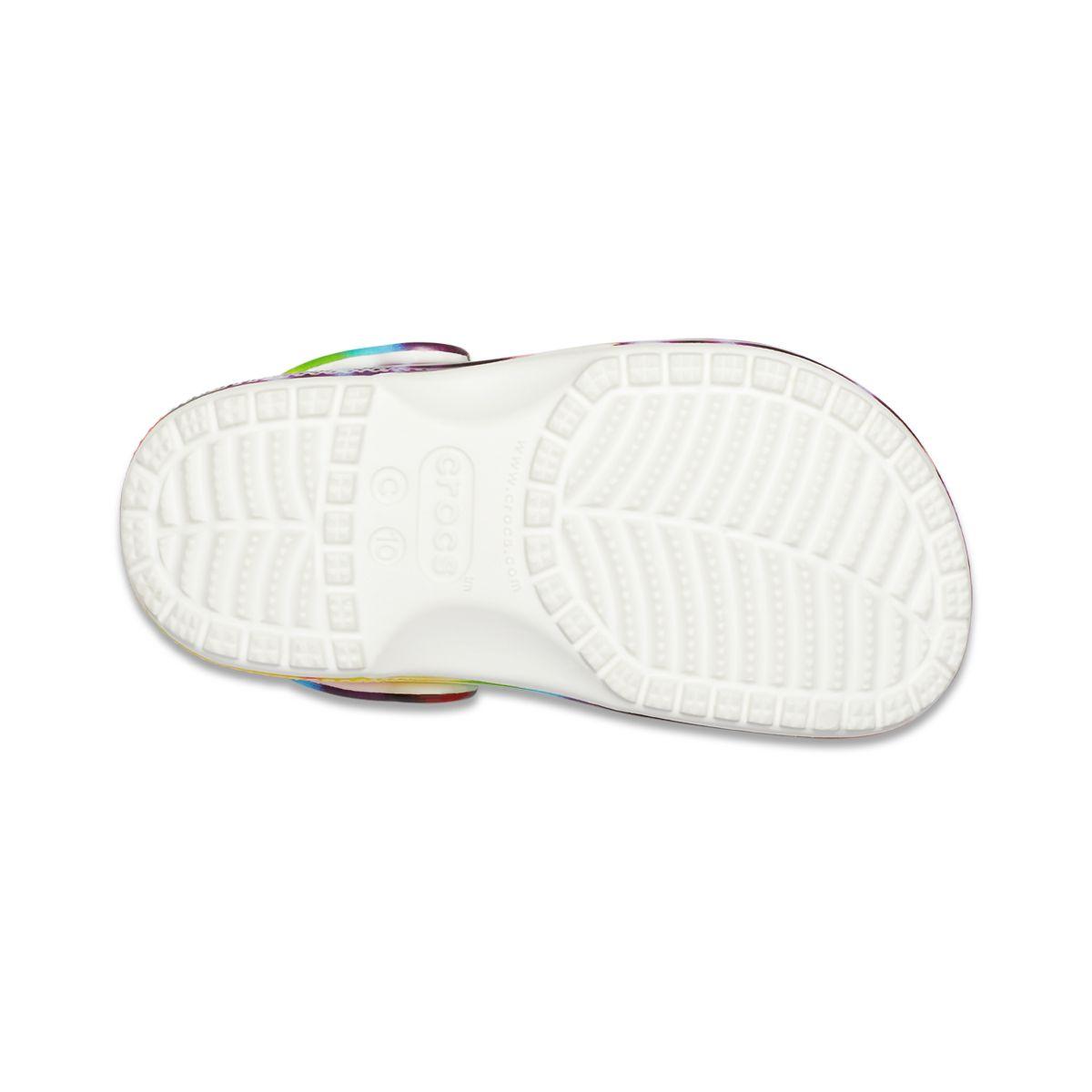Zueco Crocs Classic Tie Dye Graphic Niños TD Multi-2