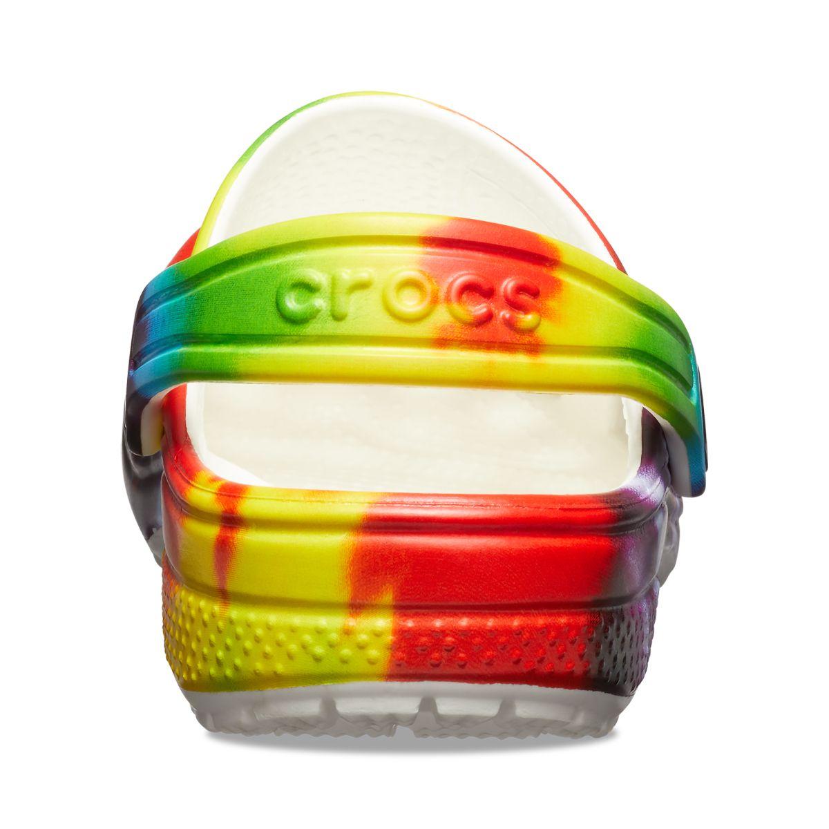 Zueco Crocs Classic Tie Dye Graphic Niños TD Multi-3