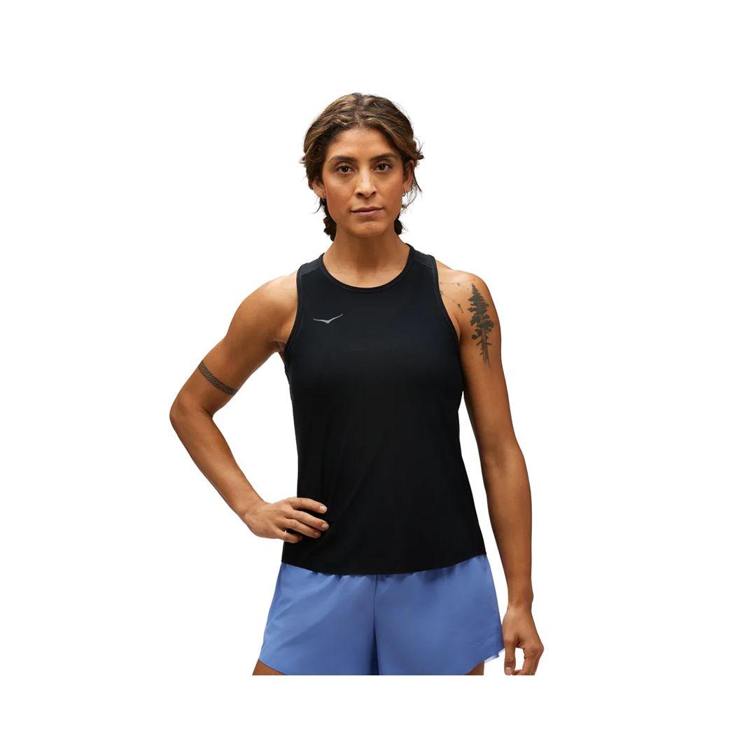 Polera Hoka Airolite Run Mujer Black-0