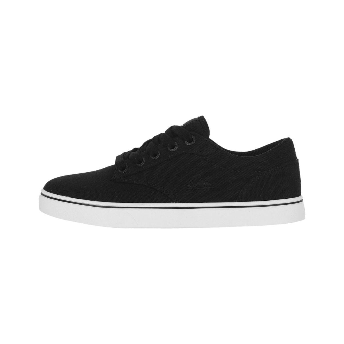 Zapatilla Quiksilver Take Off  Canvas Niño  Black/Red-1