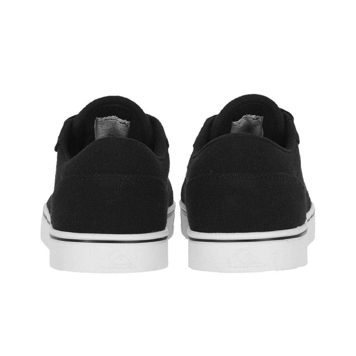 Zapatilla Quiksilver Take Off  Canvas Niño  Black/Red-3