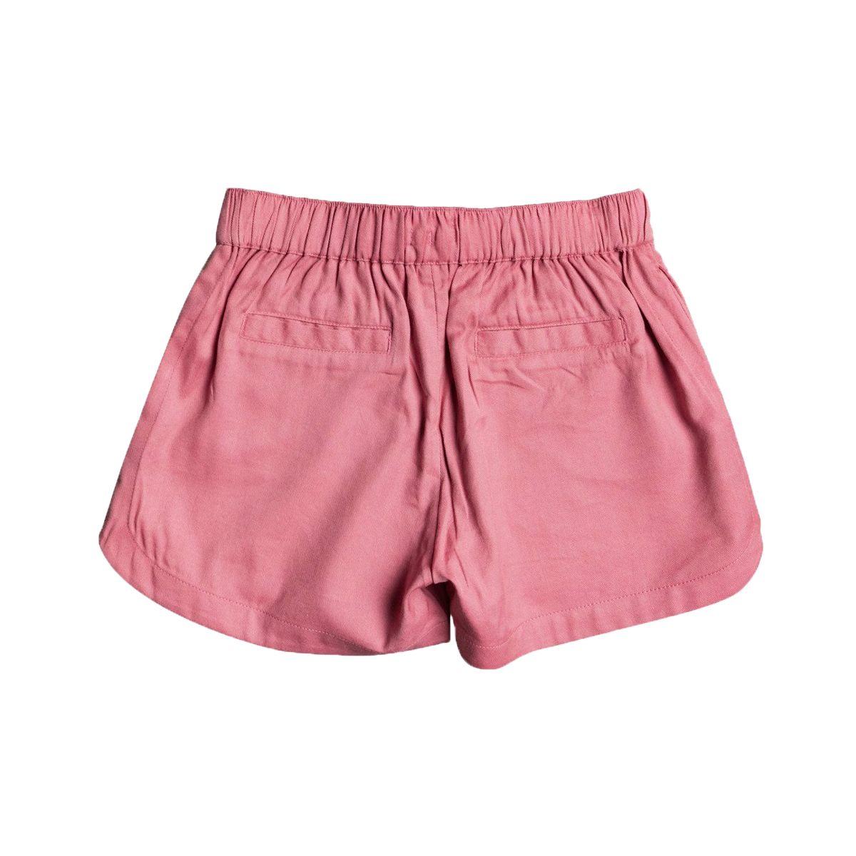 Short Roxy Una Mattina Niña Rosado-1
